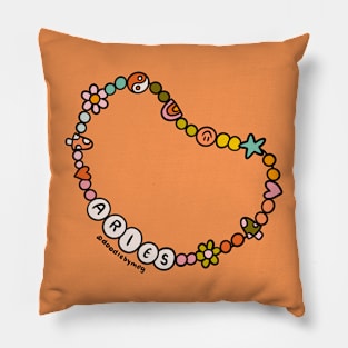 Aries Friendship Bracelet Pillow