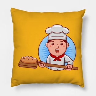 Baker Man Pillow