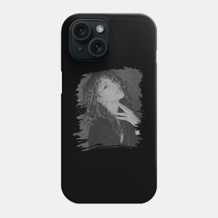 Mariah carey // Retro poster Phone Case