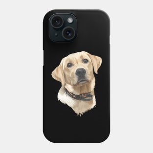 brown dog vector Phone Case