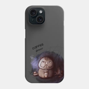 Coffee cat Phone Case