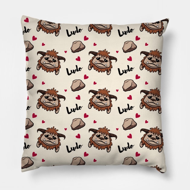 Friend Pattern Pillow by Mandrie