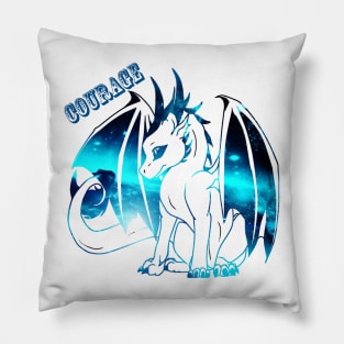 Water Astral Dragon Pillow