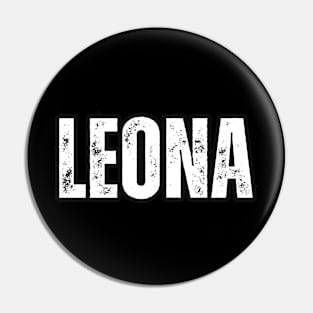 Leona Name Gift Birthday Holiday Anniversary Pin