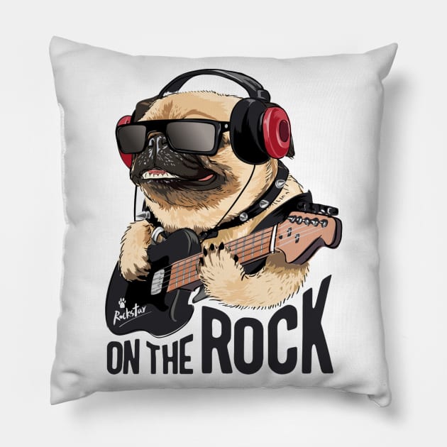 On The Rock Pillow by Mako Design 