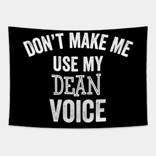 Funny Dean College University Department Promotion Gift Tapestry