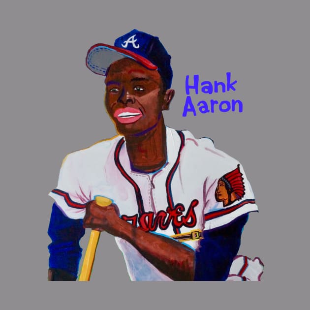 Hank aaron by SPINADELIC