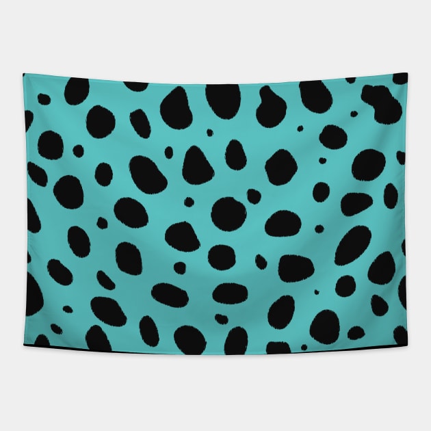 Dalmatian print tapestry hotsell