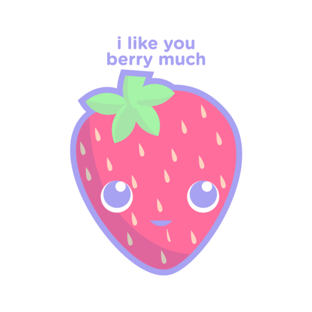 Cute strawberry by aye_artdg
