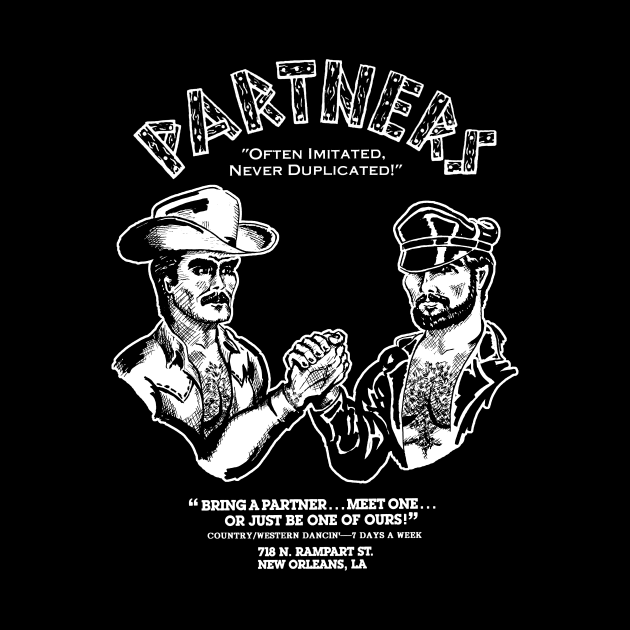 Partners Vintage Leather Gay Western LGBT NOLA by WearingPride