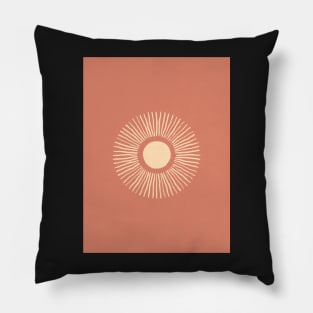 Sun Burst - Dust Pink Pillow