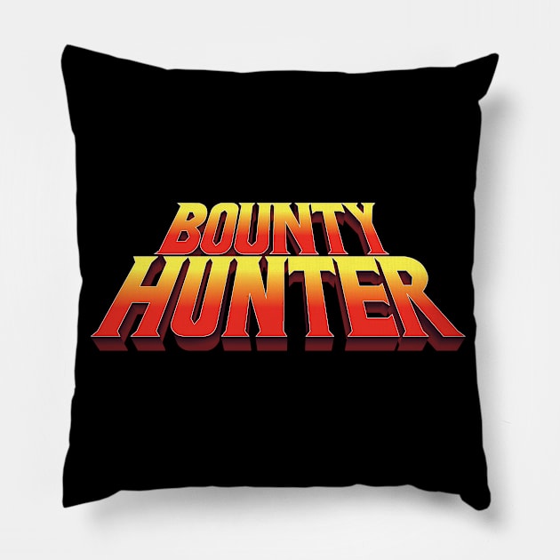 Super Metroid Inspired Bounty Hunter Logo Pillow by echobase