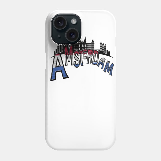 I love Amsterdam Phone Case by Nadine8May