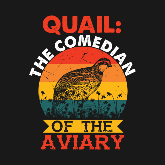 Quail The Comedian of the Aviary Funny by Lakeside Quail