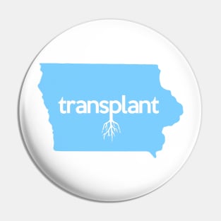 Iowa Transplant IA Blue Pin