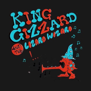 King gizzard and the WIZARD lizard t-shirt T-Shirt