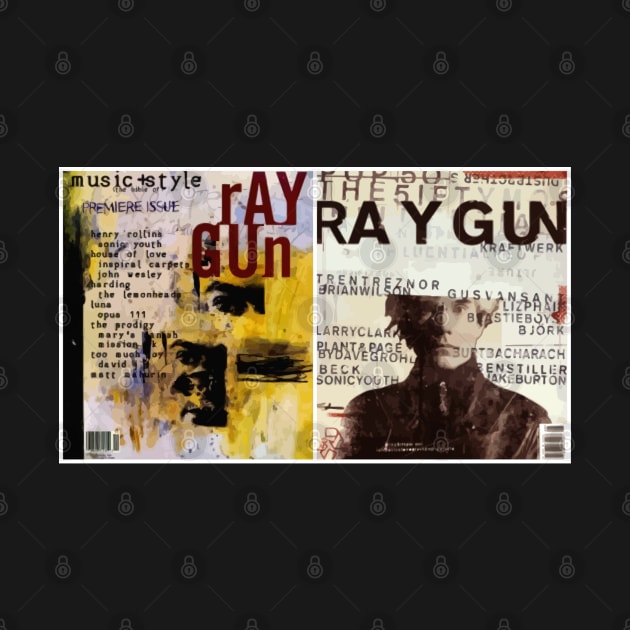 raygun album cover vintage by masri hudi