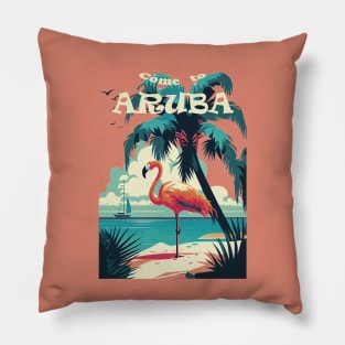 Visit Aruba Pillow