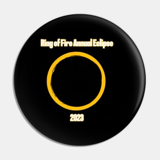 Annual Eclipse 2023 Pin