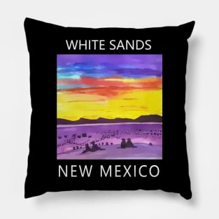 White Sands National Monument - WelshDesigns Pillow