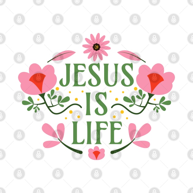 Jesus is Life by Millusti