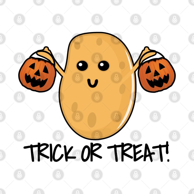 Trick Or Treat - Funny Potato by LunaMay