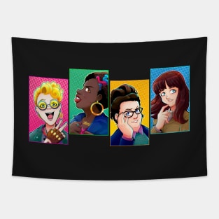 New Busters Head Shots Tapestry