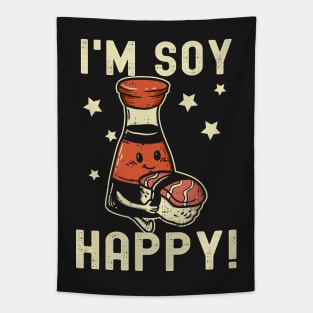 I'm Soy Happy Tapestry