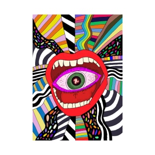 Psychedelic eye T-Shirt