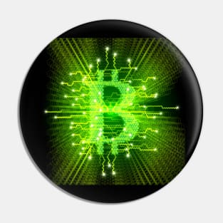 Bitcoin Concept Pin