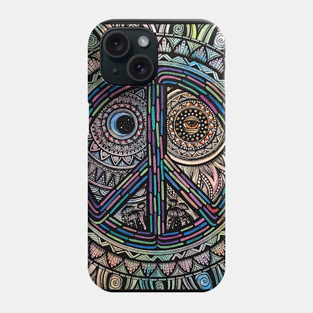 TRIPPY PEACE Phone Case by asiancoffeegirl