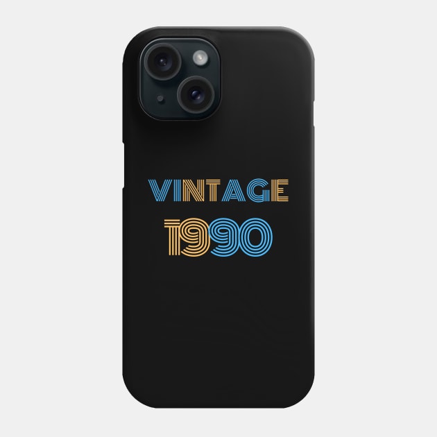 Vintage 1990 - 30th Birthday Gift Phone Case by befine01