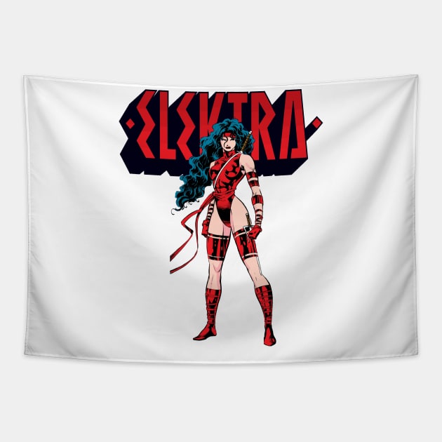 Elektra Tapestry by Sentry616