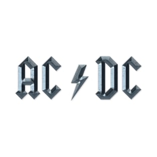 AC DC 3D logo T-Shirt