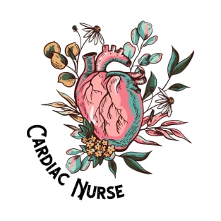 Cardiac Nurse Retro T-Shirt