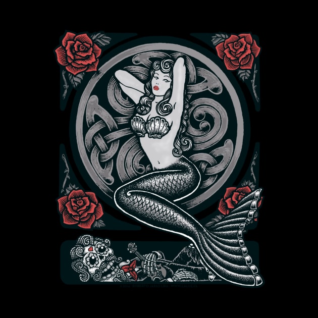 MERMAID 2 - COLOR VARIANT by Roberto Jaras Lira