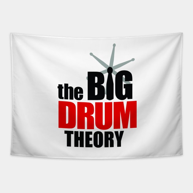 The Big Drum Theory Tapestry by drummingco