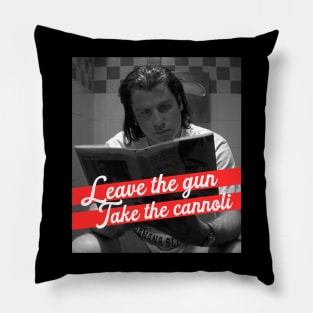 Vincent Vega leave the gun Pillow