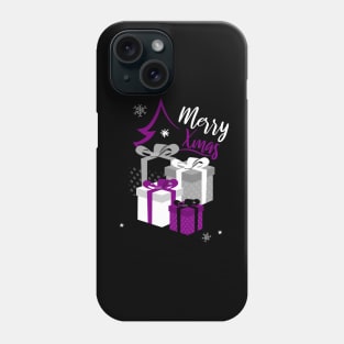 Asexual Presents - Merry Christmas Phone Case