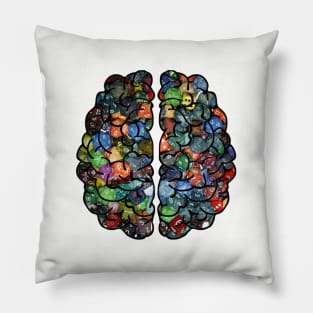 Dice Brain Pillow