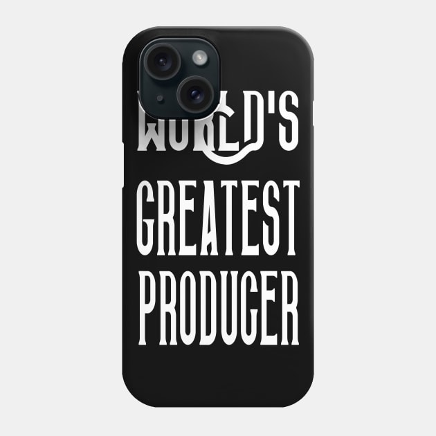 World's Greatest Producer - Music Production and Engineering Phone Case by Cosmic Status