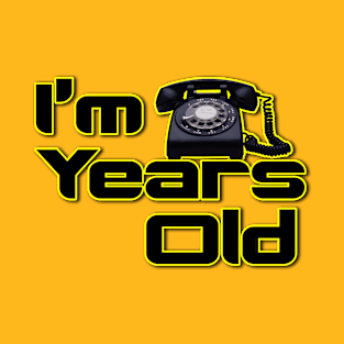 Rotary Dial Phone T-Shirt