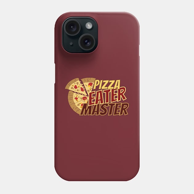 Pizza eater master Phone Case by Kikapu creations