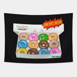 Drift King's Donuts Drifter's Dozen Special Glazed Funny T-Shirt Tapestry