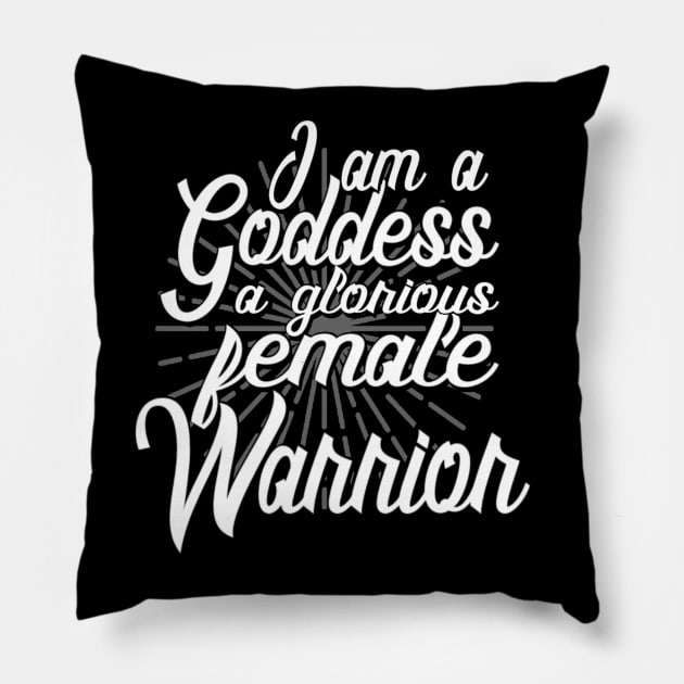 Pawnee Goddesses Pillow by ballhard