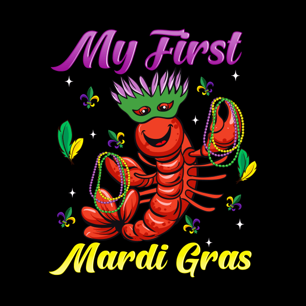 Mardi Gras Crawfish My First Mardi Gras Gift by Ramadangonim