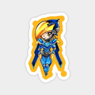 pharah overwatch chibi Magnet