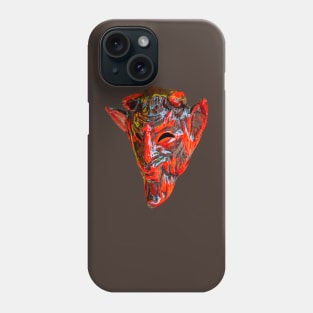 Red Devil Mask Phone Case