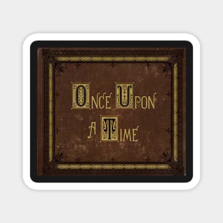 Once Upon A Time Book Magnet