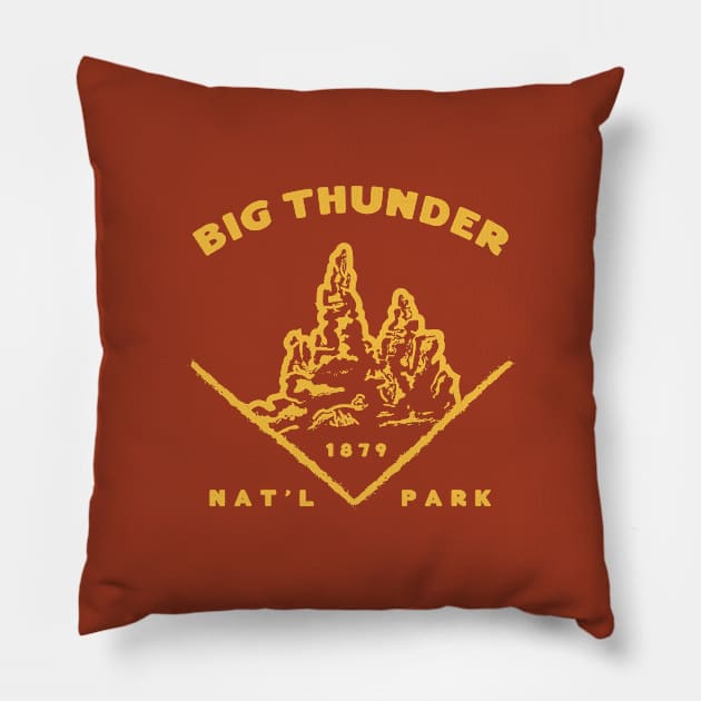 Big Thunder National Park - Pocket Placement Pillow by Heyday Threads